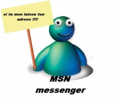 laissez ici votre msn